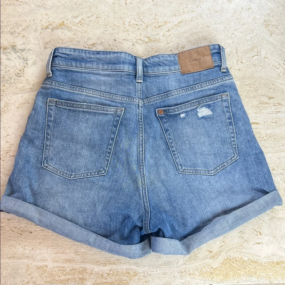 & DENIM high waist jean denim shorts women’s size 6 - Picture 10 of 11